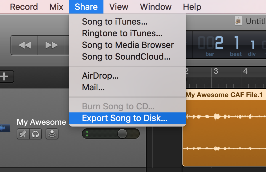 How to download garageband song on itunes music